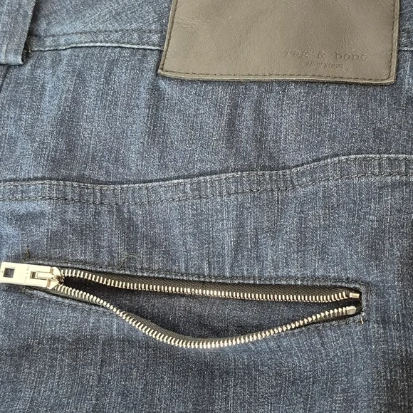 Rag & Bone High-Rise Wide Leg Jeans - Size 6 ** - Picture 7 of 15